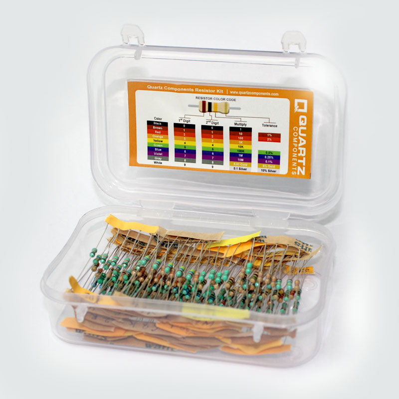 Resistor Combo (30 values, 5 each - 150 resistors)