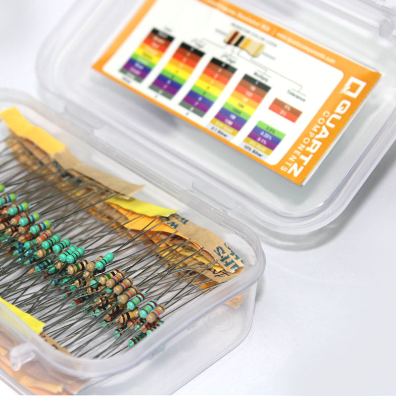 Resistor Combo (30 values, 5 each - 150 resistors)