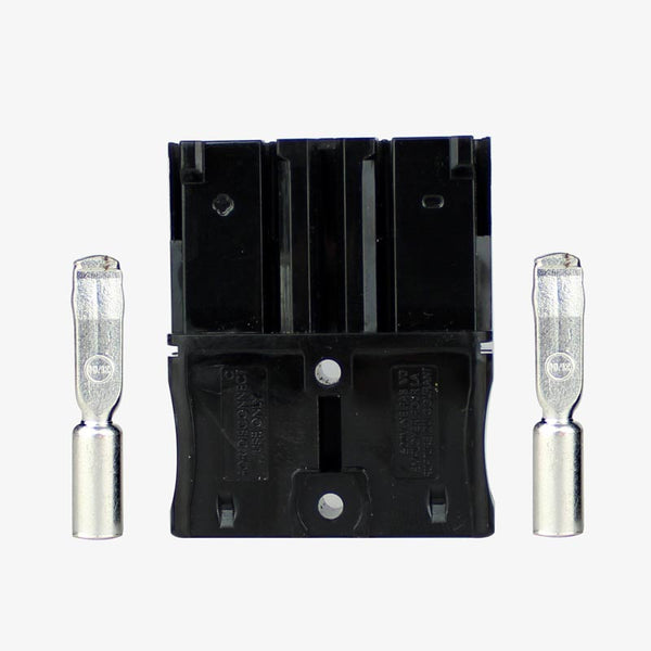 SB75 Anderson Connector Set - 600V and 75A - Black Connector
