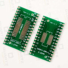 Load image into Gallery viewer, SOP28 DIP Adapter Converter PCB Board 0.651.27mm