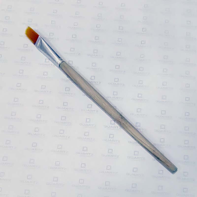 Small Wooden Cleaning Brush with non-conductive threads