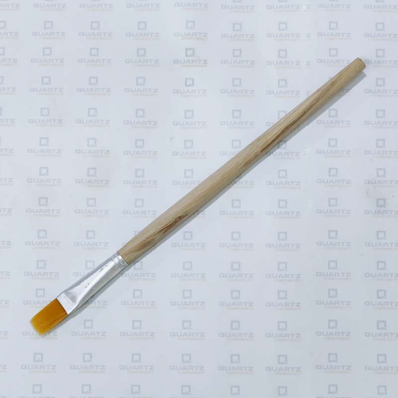 Small Wooden Brush with non-conductive threads