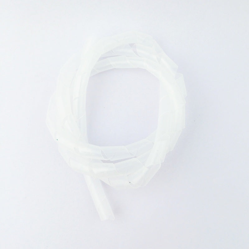 White spiral sleeve 