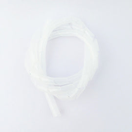 White spiral sleeve 