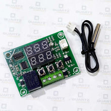 Load image into Gallery viewer, W1219 Temperature Controller Module With Waterproof Temperature Sensor (Red And Green Display))