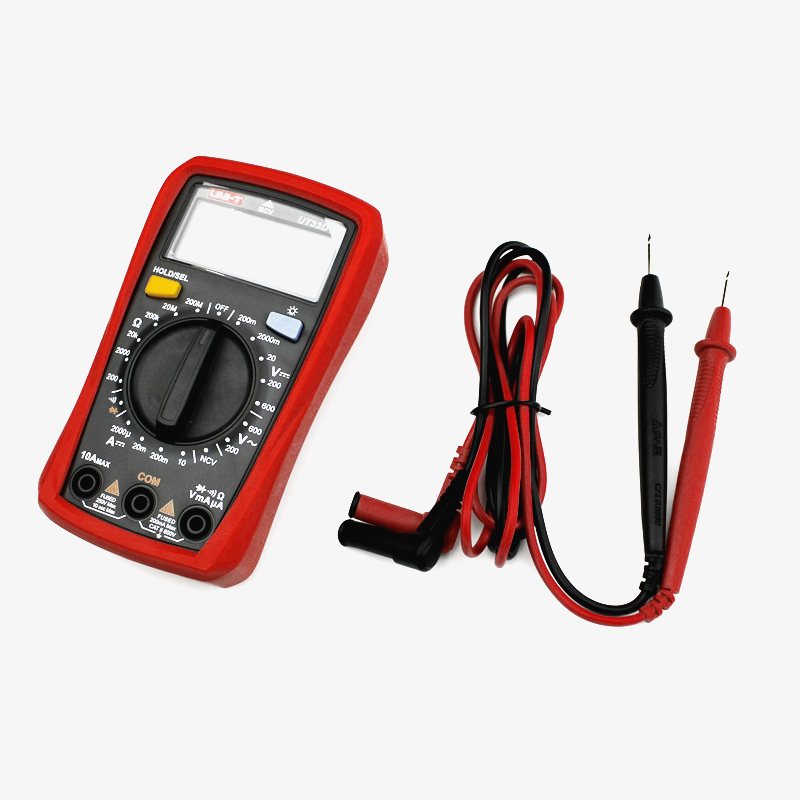 UNI-T UT33D Digital Palm Size Multi-meter with probes