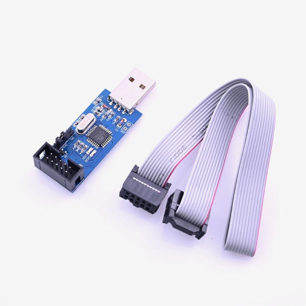 51 Programador AVR Descargador ISP USBASP con Cable de 10 Pines para 51 Programador AVR Descargador ISP USBASP con Cable de 10 Pines para