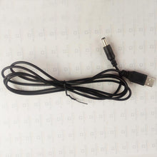 Load image into Gallery viewer, USB to DC 5.5 x2.1mm Connector Power Cable