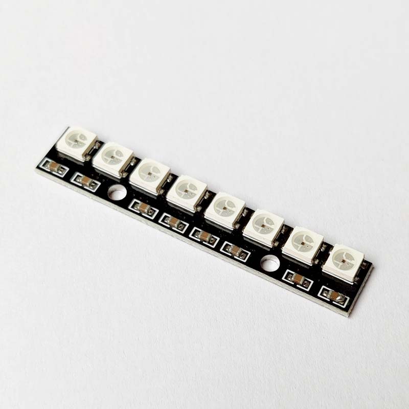 WS2812 8 Bit RGB LED (straight)