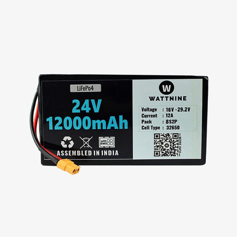 25.6V 12Ah Lithium LFP Battery Pack