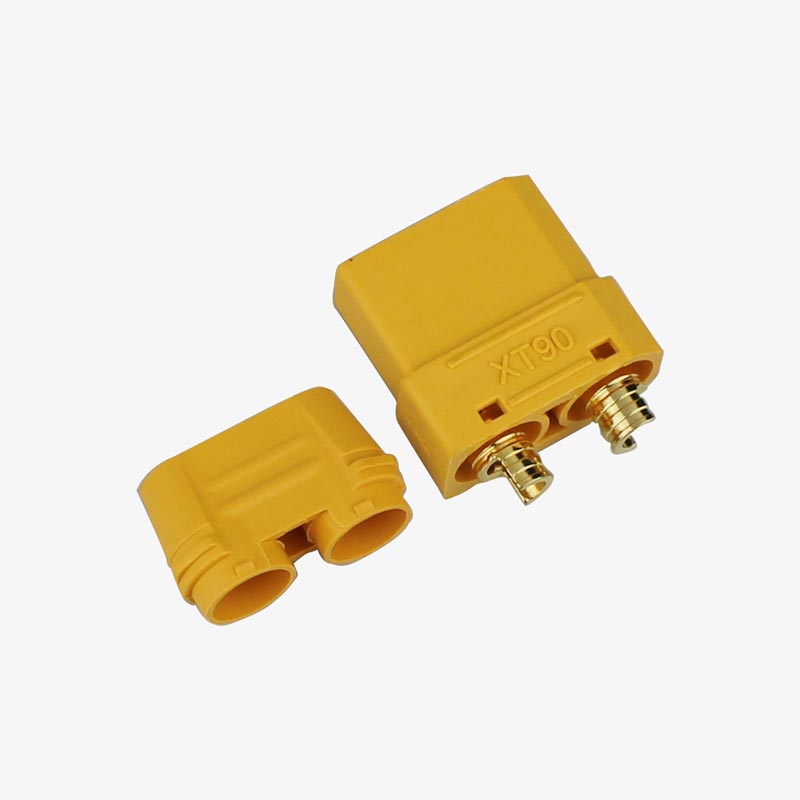 High Quality Gold Plated XT90 Female Bullet Connector with Housing