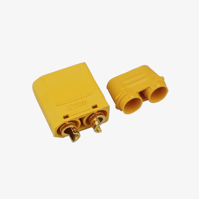 High Quality Gold Plated XT90 Male Bullet Connector with Housing