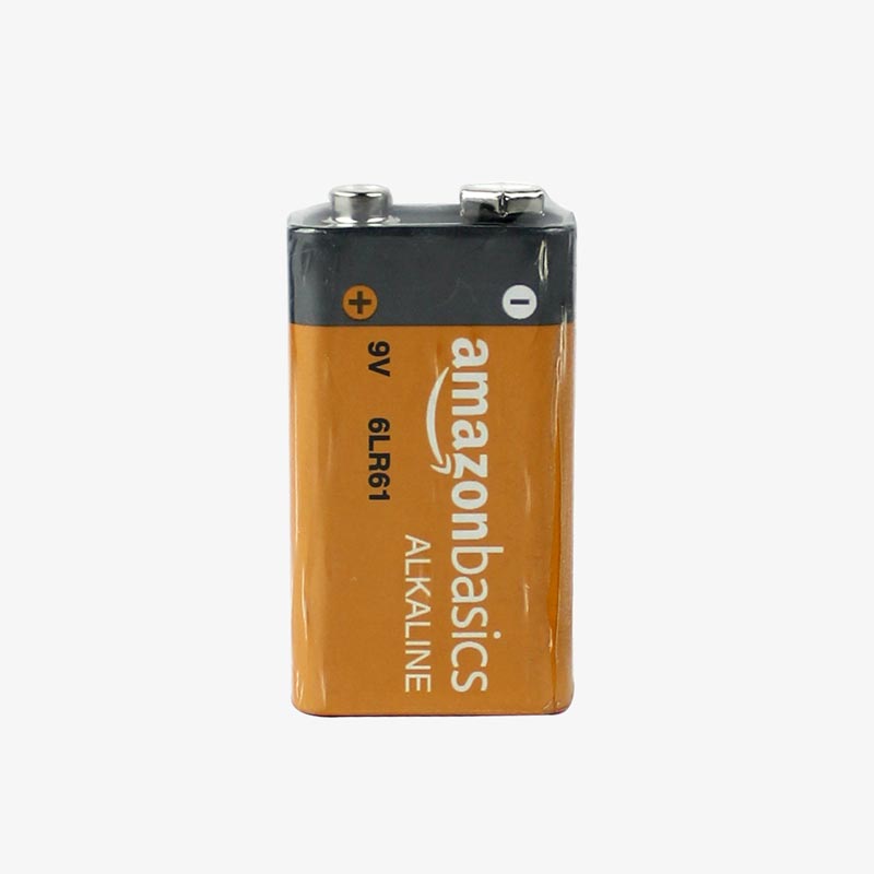 AmazonBasics 9V Alkaline Battery 