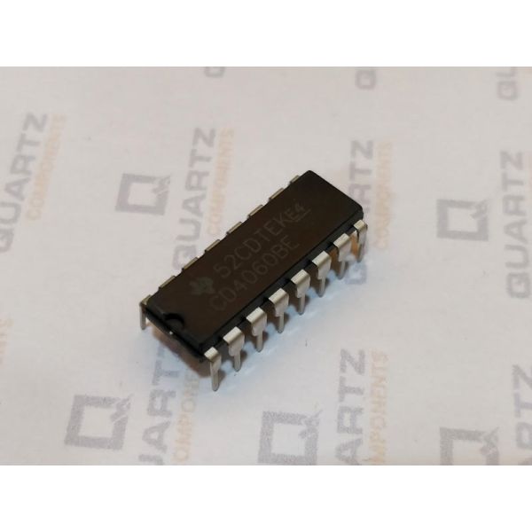 Cd4060 14 Stage Ripple Carry Binary Counter Buy Cd4060 Ic Online At 0316