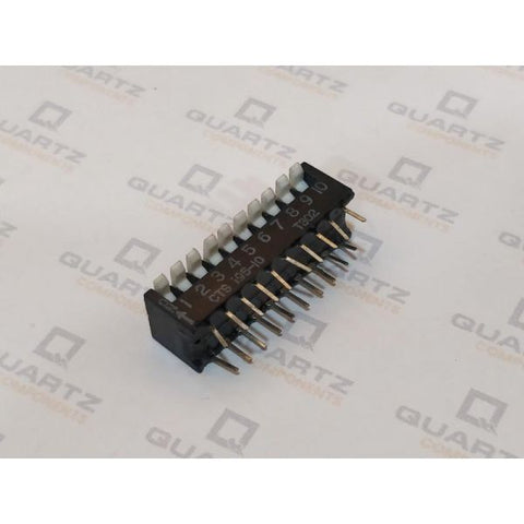 DIP Switch 10 Positions Pins