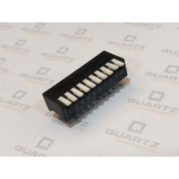 10 Positions DIP Switch