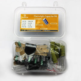 electrolytic capacitor kit - 8 values / 6 units each