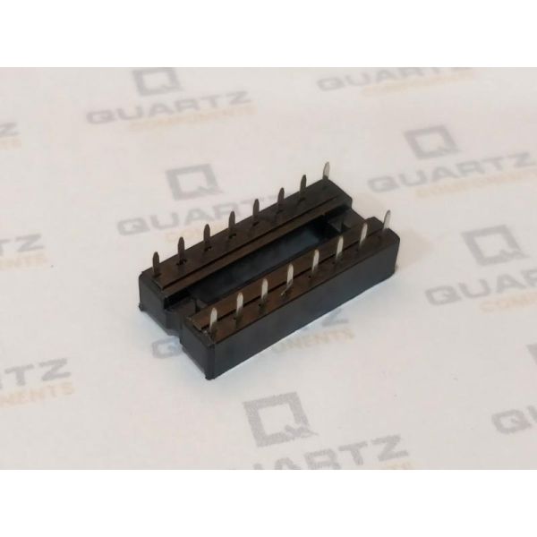 Buy 16 Pin DIP IC Base/Socket Online – QuartzComponents