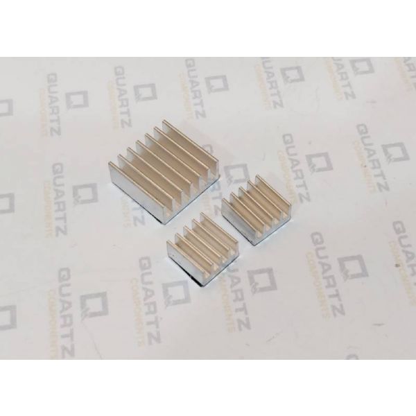 Heat Sink for Raspberry Pi with self-adhesive (Set of 3)