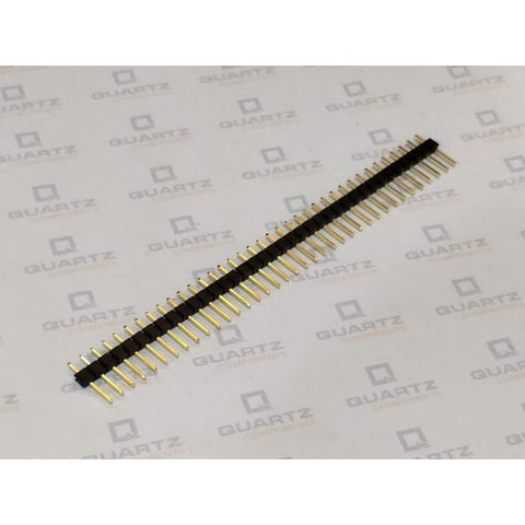 40 Pin Straight Male Header Pins - Berg Strips