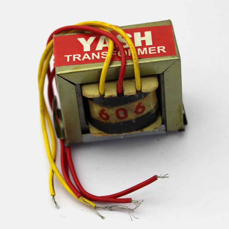 6-0-6 6V Center Tapped Step Down Transformer(6V/12V 1AMps)