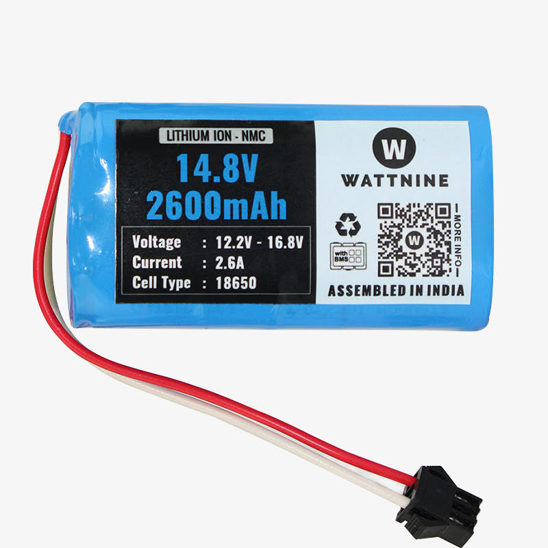 14.8V 2600mAh Lithium Ion Battery Pack for Industrial Robots and Vacuum Cleaning Robots