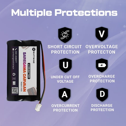 Saregama Carvaan Battery | 3.7V Battery with 3600mah Capacity