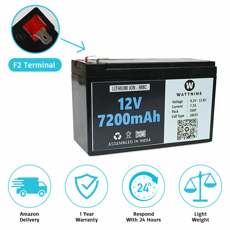 Features of Wattnine Li-ion Battery