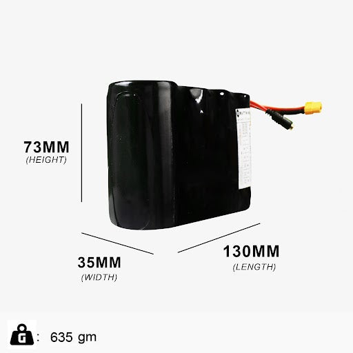 12V 6Ah Lithium Battery Pack - LiFePo4 Battery with 1 year Warranty