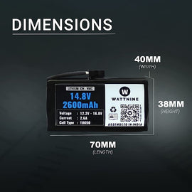 Inalsa Robotic Vacuum Cleaner Battery with Warranty