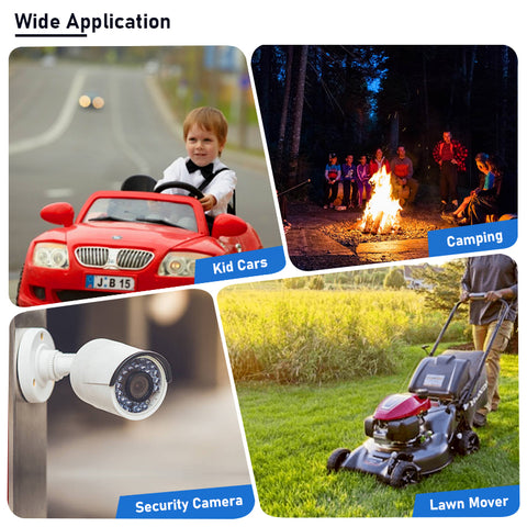 WATTNINE® 12.8V 6Ah Lithium(LiFePo4) Battery Pack with 3 Year Warranty